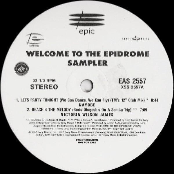 Welcome To The Epidrome Sampler